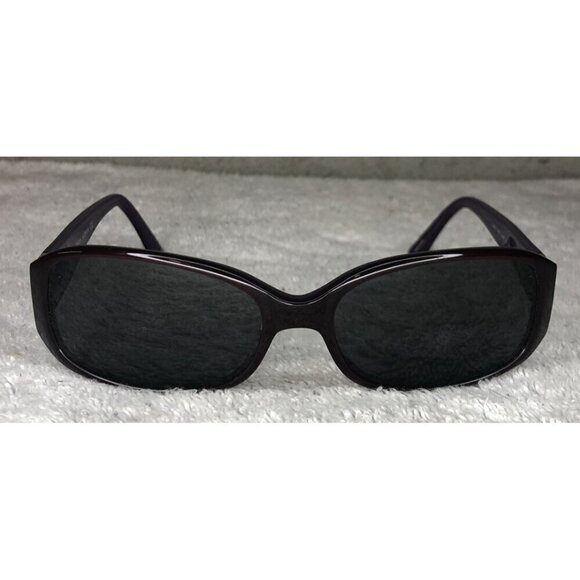 SAKS FIFTH AVENUE 61/S Dark Purple Cat-Eye Womens Sunglasses Frames 53-16-130 - Picture 2 of 7